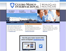 Tablet Screenshot of cmi-matamoros.com